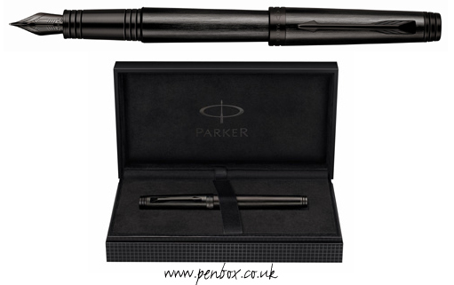 Special Edition Black Parker Premier fountain pen.