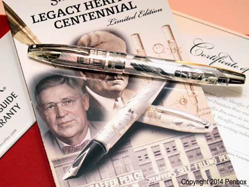 Limited edition Sheaffer Legacy Heritage fountain pen.