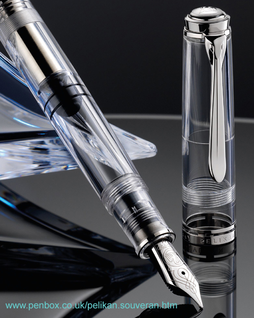 The new Pelikan M805 Demonstrator from Pelikan.