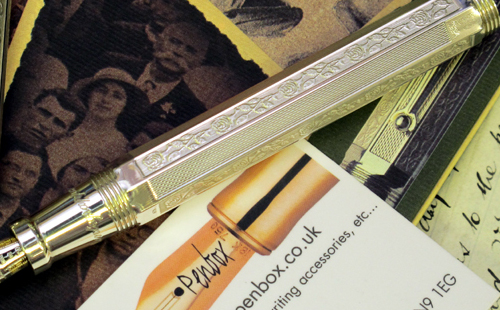 Limited edition Montegrappa Roses fountain pen.