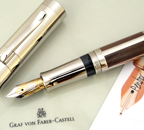 Graf von Faber Castell Pen of the Year 2007 in petrified wood.