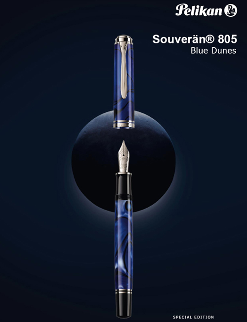 805 Pelikan Souveran Blue Dunes.