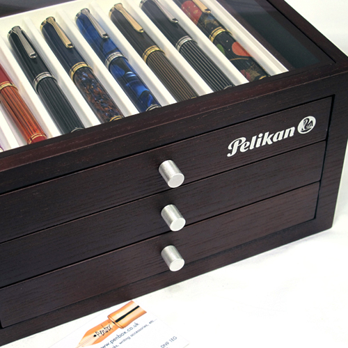 Pelikan pen cabinet pen box.